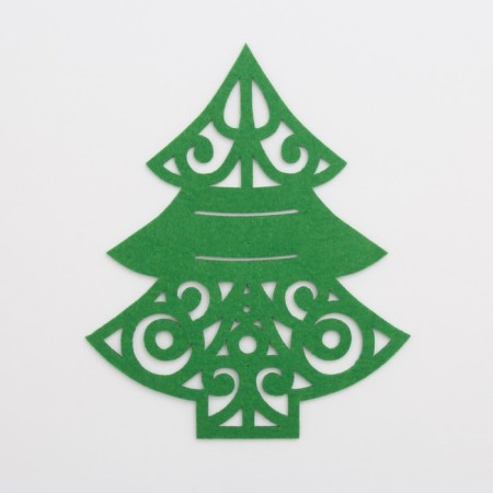 A set of envelopes for cutlery "Fluffy Christmas tree" - 4 pcs.-1