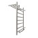 The electric heated towelputor "Sanprise" Aurora P8, 500x800 mm, with a shelf, left, chrome