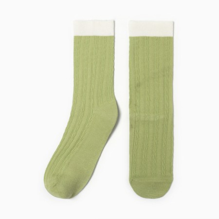 Women's socks, color green size 36-40