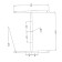Cersanit bath frame universal 160-170 cm, complete with assembly package