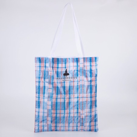 Bag Schoper Bazarberry, 35 x 0.5 x 40, without lightning, without lining, white-1