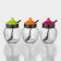 Glass Bank for bulk products, 350 ml, with a chick lid