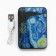 Set of sleep, headphones vacuum and external battery 5000 MAH "Van Gog", 20.5 x 16.5 cm