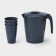 Sugar & Spice Stone picnic, 4 items: Bench 1.9 L, 3 glasses 0.35 liters
