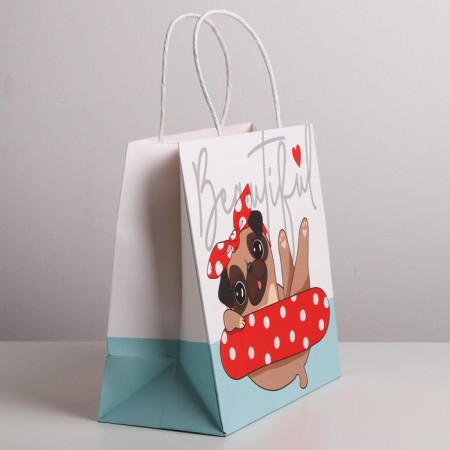Gift Crafts, Packaging, "Beautiful", 22 x 22 x 11 cm-1