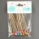 Wooden skewers "sweets", 12 cm, set of 12 pcs.