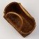 Wicker basket, 25.5 x 15 x 18/31 cm, sequoia