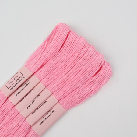 Muline threads 8 ± 1m No. 605 (nab 6 pcs price for nab) pink au-4