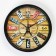 Wall clock, series: interior, "Paris", discrete move, D-30 cm, aa