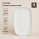 SL HOME Arena Blanca, 25 × 15.5 cm, white color