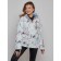 Ski jacket female, size 42, turquoise color