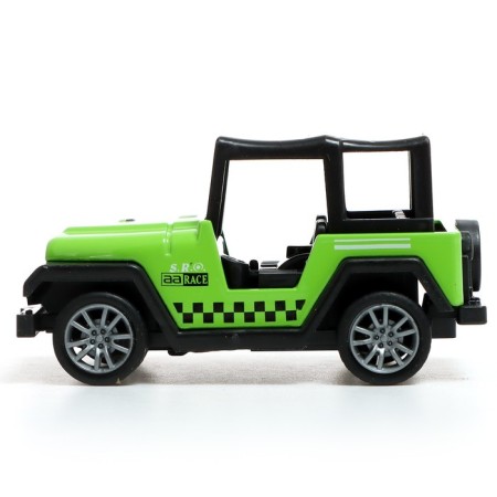 Metal machine “Cool races. SUV ", inertia, 1:64, mix-1