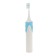 Luazon LP-009 electric toothbrush, vibration, 8500 dv/min, 4 nozzles, 2haa, blue