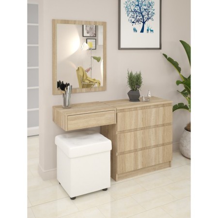 Toilet table, 700 × 383 × 180 mm, sonoma oak color-5