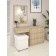 Toilet table, 700 × 383 × 180 mm, sonoma oak color
