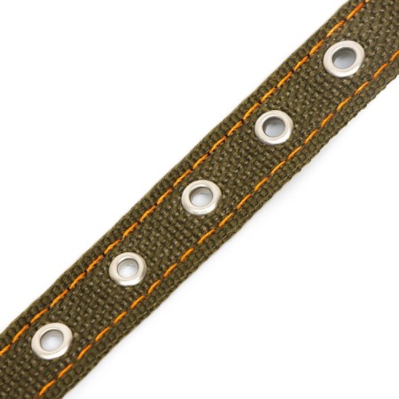 Brezant two-layer collar, 50 x 2 cm, Osh 25-35 cm, khaki-4