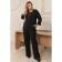 Female blouse, size 46, black color