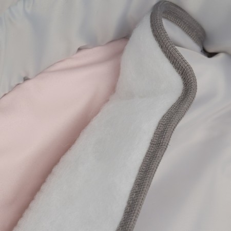 LULKARA-ONE for newborns "Assorted", pink color with gray-9