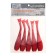 Yaman foam fish with silicone insert, 10.5 cm, 24 UV color, 5 pcs.