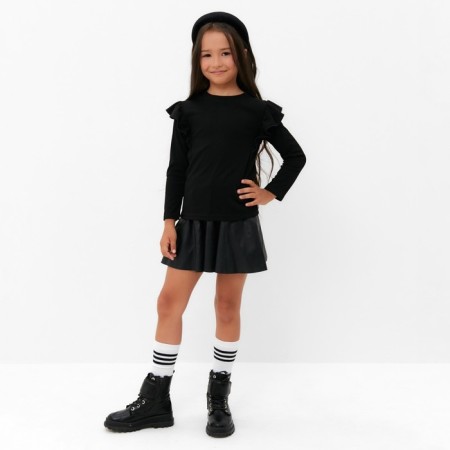 Children's jumper with kaftan wounds, p. 38 (146-152 cm), black-1