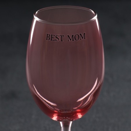 Бокал для вина «Best mom», 360 мл-3