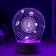 Cosmos lamp LED RGB from the network 9.5x13x17.5 cm Risalux