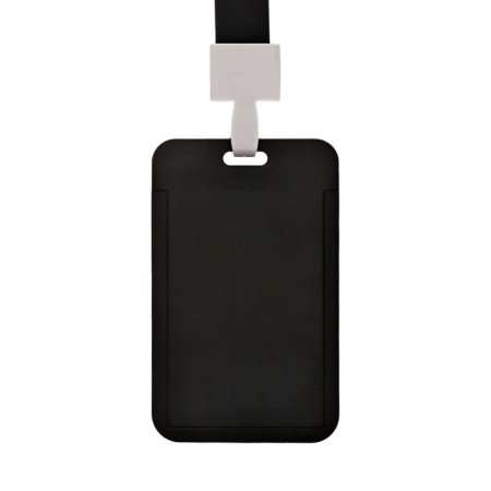 Baiga vertical, external size - 11 x 7 cm., Internal size - 8.2 x 5.2 cm, tape 42 cm, black