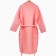 Unisex bathrobe Pamira, size S, coral color