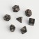 A set of cubes for D&D (Dungeons and Dragons, DND), series: d & D, "Game time. Purley", 7 pcs