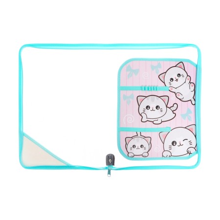 Labor folder A4, 325 x 230 x 25 mm, lightning around, folding bar, plastic, PTR-1, calligrata "Funny Persians"-5