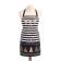 Apron "Ethel: Golden City", 65 × 60 cm, 100 % cotton, sarzha, 190 g/m²