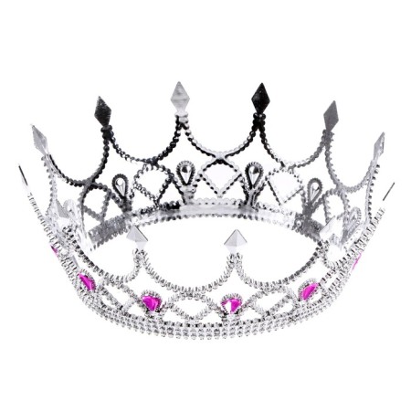 Carnival set of Princess Hypyur pink, crown, length 85cm-6