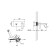 Vince Esse VBFW-1E1MB shell mixer, built-in, pour 180 mm, black