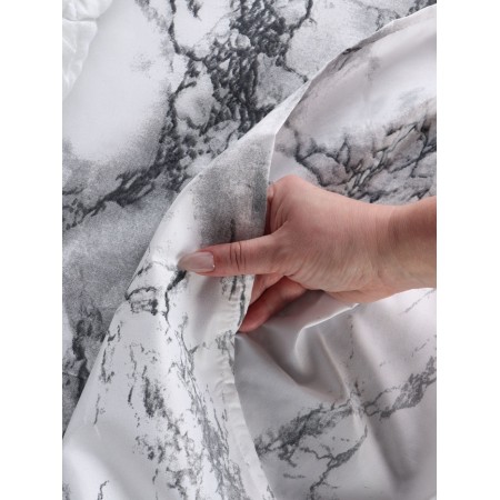 KPB Lovelife euro White Marble 200*217cm, 215*240cm, 50*70cm-2 pcs, microfiber, 100% p/e-3
