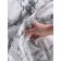 KPB Lovelife euro White Marble 200*217cm, 215*240cm, 50*70cm-2 pcs, microfiber, 100% p/e