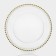 Glass of glass substitution "Orbit", d = 32 cm, gold color