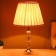Hell lamp "Jacqueline" E27 40W gold 30x30x49 cm Risalux
