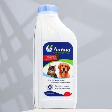 Universal disinfectant "Line" with fir aroma, 1 liter