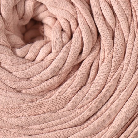 Knitted yarn secondary 90% cotton, 10% p/e, 100m/450 ± 50 g (peach) mix-3
