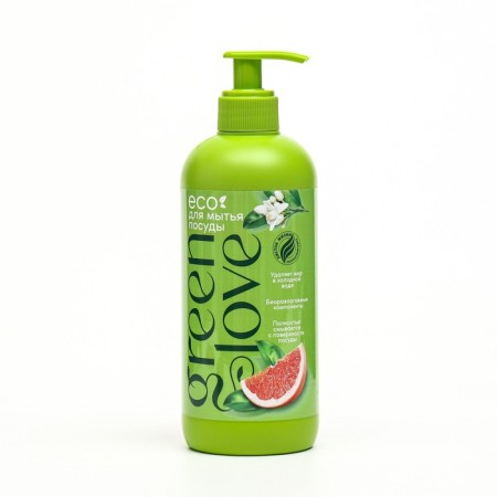Green Love Washing Dishes "Juicy Grapefruit", 500 ml