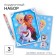 Chancellery set "Happy New Year", A6 notebook, pen, stickers, cold heart