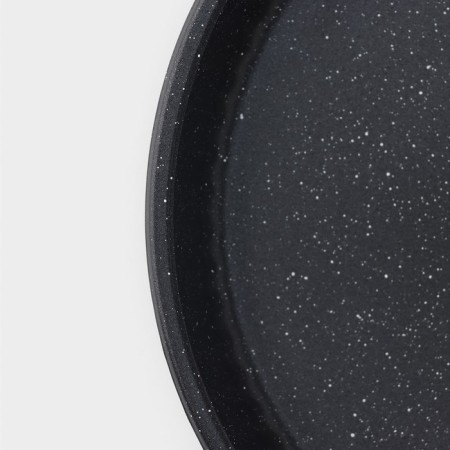 Form for baking from heat -resistant glass for microwave Borcam, D = 26 cm-3