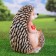 Garden figure "Hedgehog Mom with a hedgehog" 35x23x23cm