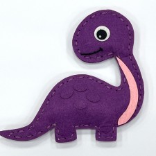 Set for creating a toy made of felt 
