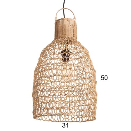 Ceiling Lamp from Rotan "Vesse" 1x120W, E27, 30x30x52 cm-1