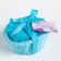 Set of terry decorative napkins Ethel "Spring Mood" 30x30 cm -3 pcs, color blue