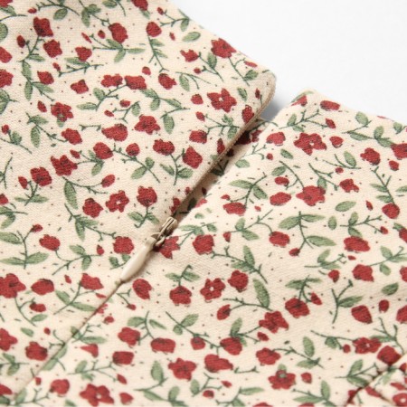 Платье для девочки MINAKU: Cotton collection цвет бежевый, р-р 116-11