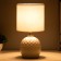 Aurelia table lamp E14 40W white 15x15x29 cm