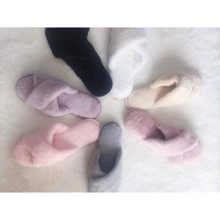 Slippers # 2 women, size 36.5, color ash rose-1