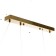 Chandelier 1607/2 LED 73W 4000k gold 85x35 cm Bayerlux